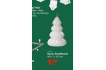 kaars kerstboom