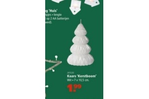 kaars kerstboom