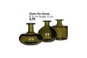 glazen fles simone