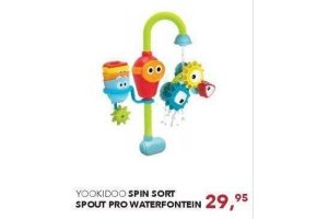 spin sort spout pro waterfontein