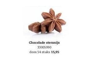 chocolade steranijs