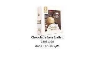 chocolade kerstballen