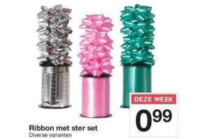 ribbon met ster