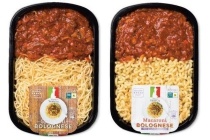 spaghetti of macaroni bolognese