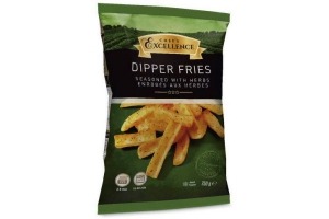 gekruide dipper fries