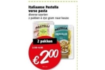 italiaanse pastella verse pasta