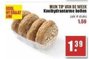 koolhydraatarme bollen