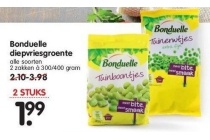 alle soorten bonduelle diepvriesgroente