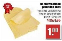 noord waarland gesneden kaas