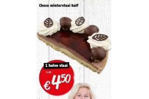 choco wintervlaai half