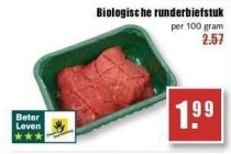 biologische runderbiefstuk