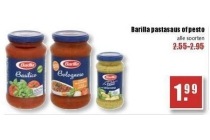 barilla pastasaus of pesto