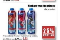 markant vruchtensiroop