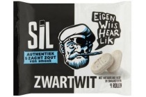 sil zwart wit