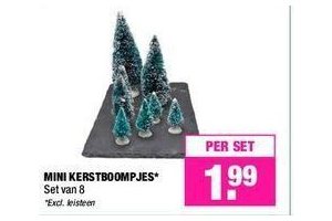 mini kerstboompjes