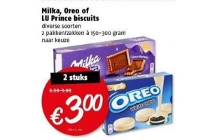 milka oreo of lu prince biscuits