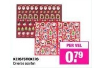 kerststickers