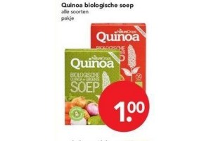 quinoa biologische soep