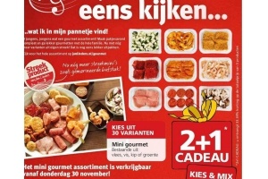 mini gourmet nu 2 1 gratis