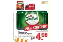 grolsch en jupiler