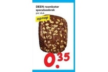 deen roomboter speculaasbrok