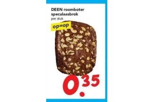 deen roomboter speculaasbrok