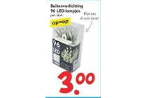 buitenverlichting 96 led lampjes