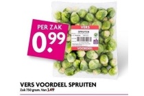 vers voordeel spruiten