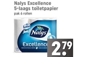 nalys excellence 5 laags toiletpapier