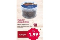 aviateur peanut of chocolate bites