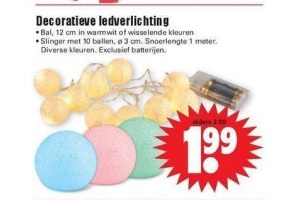 decoratieve ledverlichting