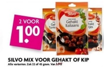 silvo mix voor gehakt of kip