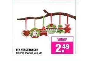 diy kersthanger