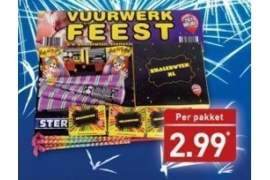 vuurwerk feest