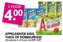 appelsientje kids taksi of dubbelfrisss