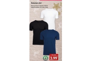 biokatoen shirt