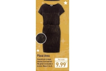 plisse dress