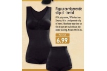 figuurcorrigerende slip of hemd