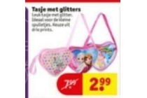 tasje met glitters