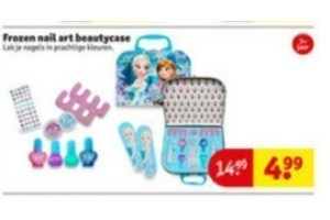 frozen nail art beautycase