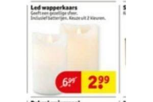 led wapperkaars