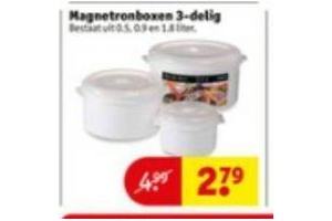 magnetronboxen 3 delig