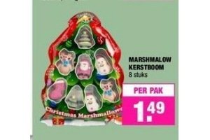 marshmalow kerstboom