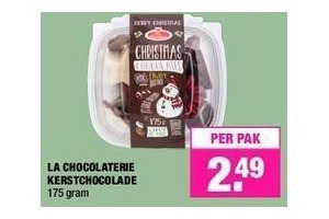 la chocolaterie kerstchocolade