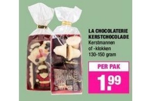 la chocolaterie kerstchocolade