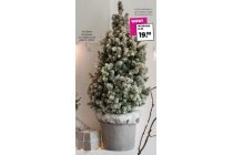 kerstboom wax in pot