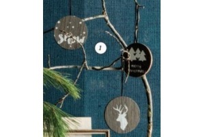 hanger hout kerst