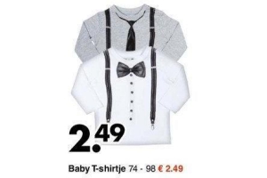 baby t shirtje
