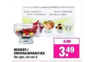 dessert cocktailschaaltjes