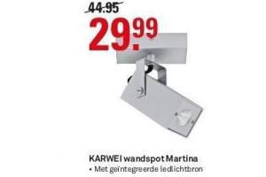 karwei wandspot martina